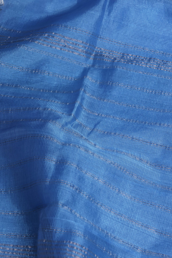 Pastel Blue Hue- Pure Mangalgiri silk