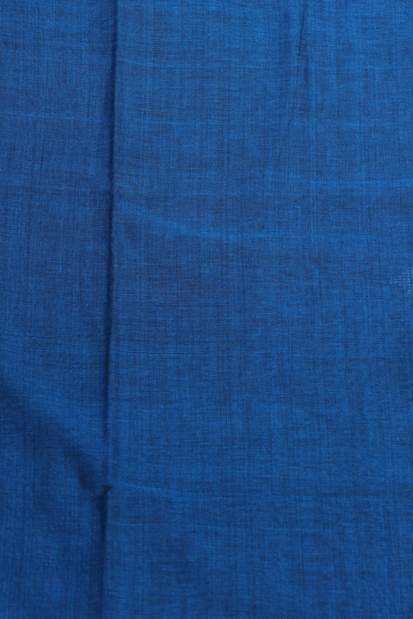 The Manipuri butta saree -Blue andMaroon Border