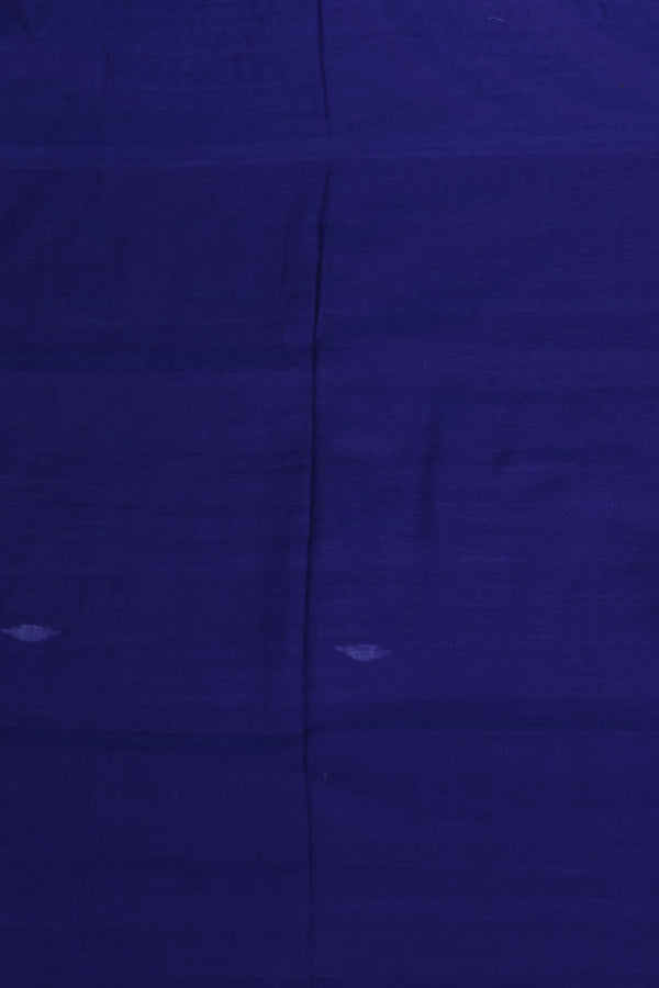 Royal Blue Jamdanicotton with khesh