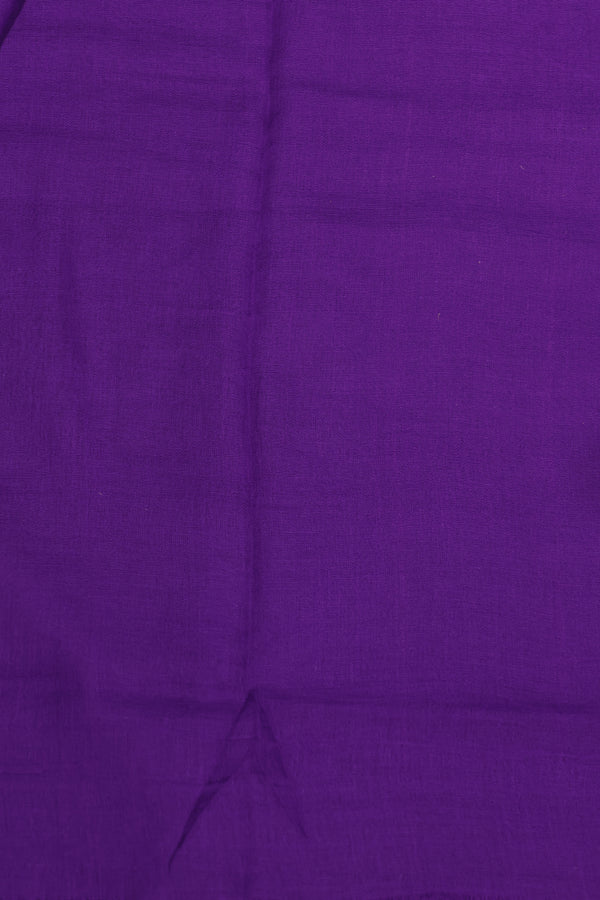 Purple Jamdani cotton with khesh