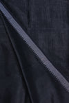 Mangalgiri Silk- Black With silver Nizam border