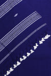 Royal Blue Jamdanicotton with khesh