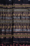 Shyama - Pure handwoven Matka silk with a Benarasi woven Anchal