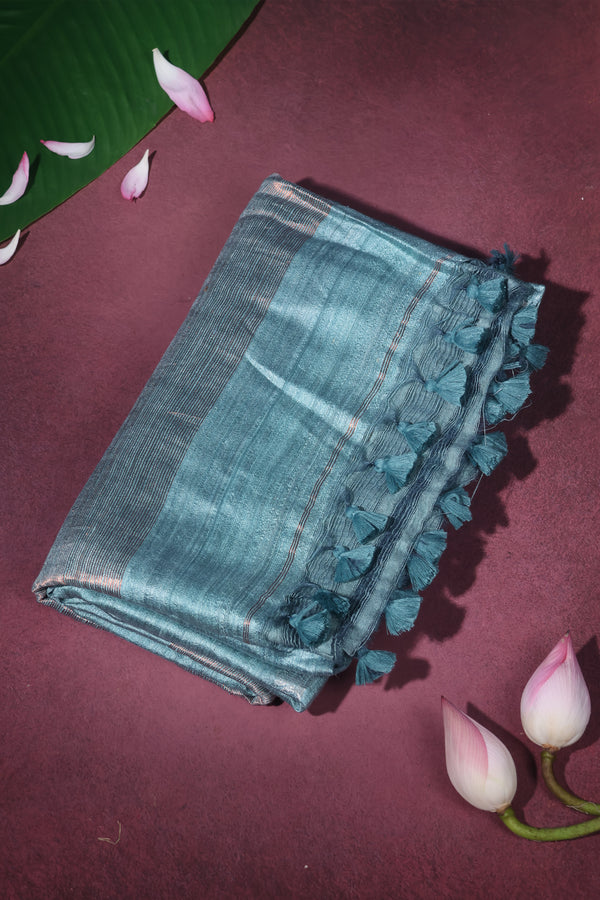 Feroze Pure handwoven matka silk with butas