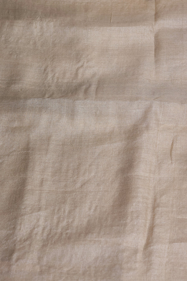 Ivory dreams- Pure handwoven Tussar Jamdani