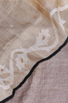 Ivory dreams- Pure handwoven Tussar Jamdani
