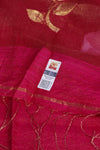 Tulip matka Muslin silk in Rani pink