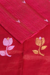 Tulip matka Muslin silk in Rani pink